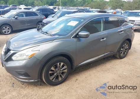 2017 Nissan Murano S z USA, uszkodzony, nr VIN 5N1AZ2MH1HN145063